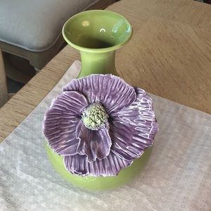 Anthropologie Rose Of Sharon Bloom Vase